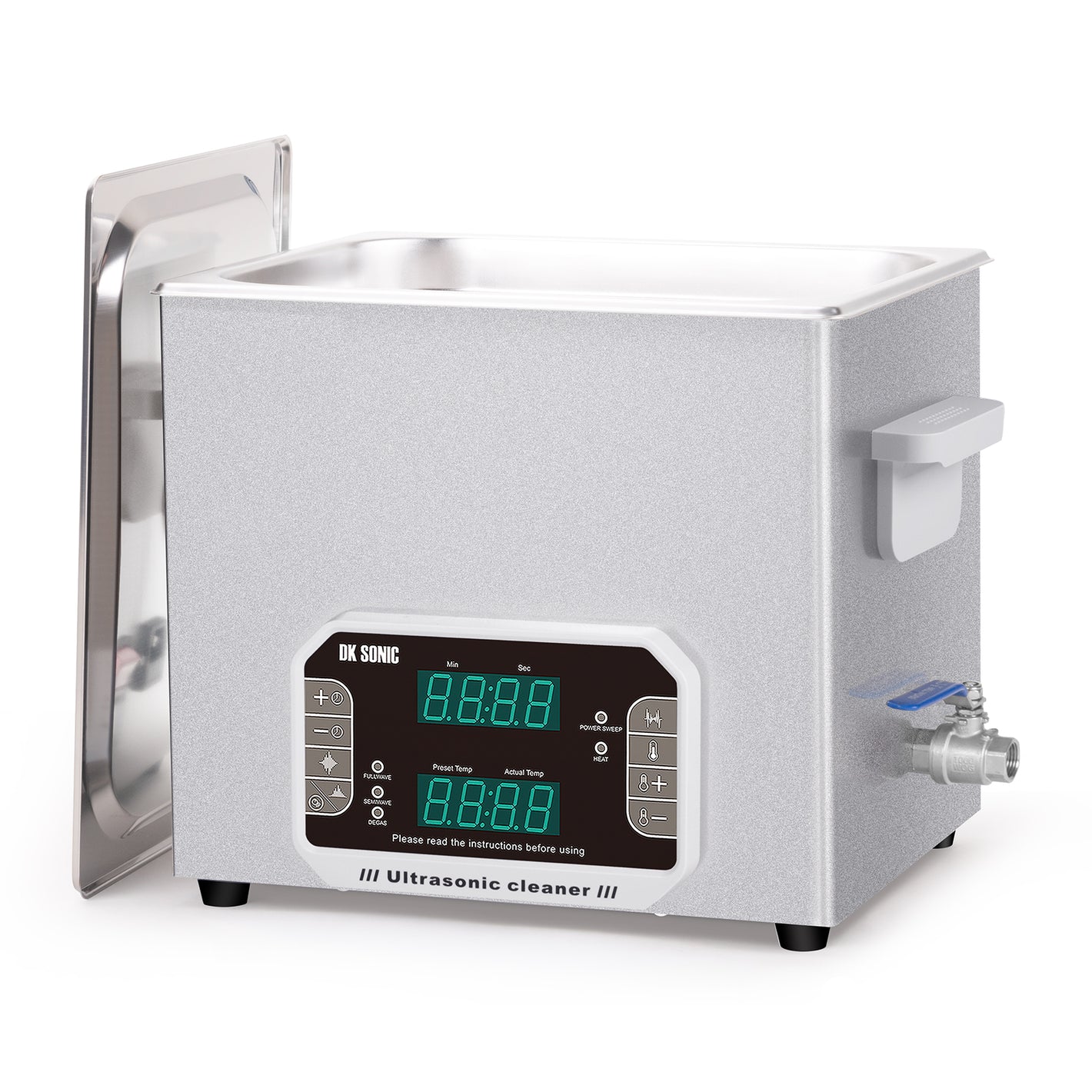 DK SONIC 10L Ultrasonic Cleaner, Touch Control Sonic Carburetor Cleaner