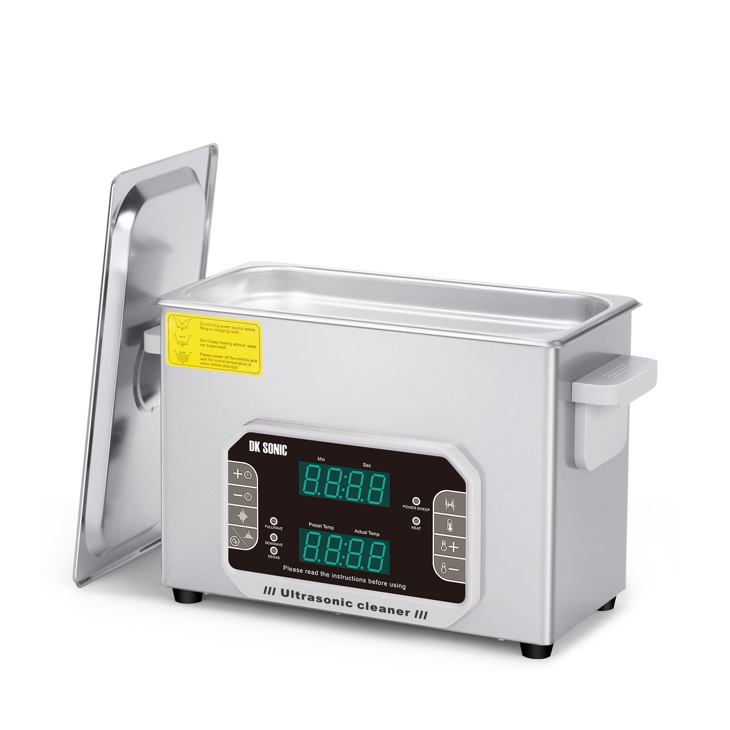DK SONIC 4L Ultrasonic Cleaner, Touch Control Sonic Parts Cleaner